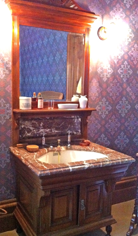 The gentleman's bathroom presented in the latest styles