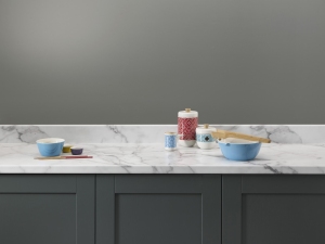 Simple and classy - but not real - Bushboard Prima Calacatta Marble