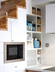 Horda blocks are basically cabinets without doors: stack them and fill them